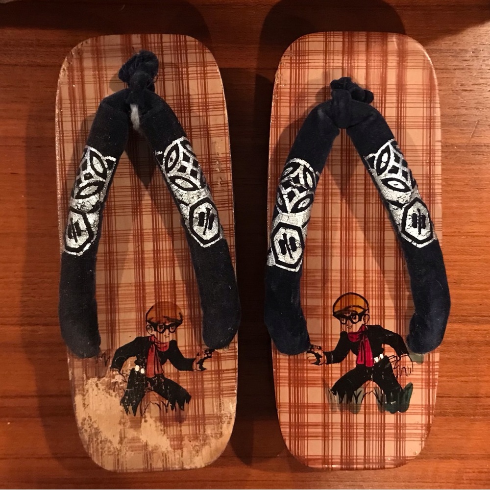 Vintage Children’s Japanese Wooden Sandals
